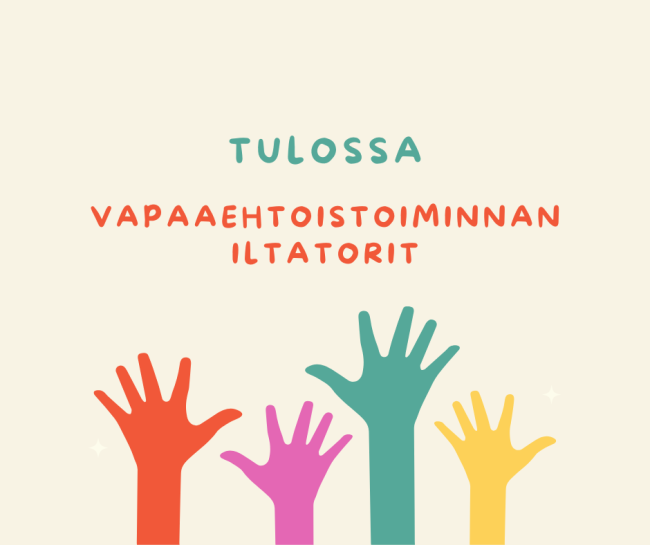 Vapaaehtoistoiminnan iltatori - maaliskuu - Yhteinen Pälkäne